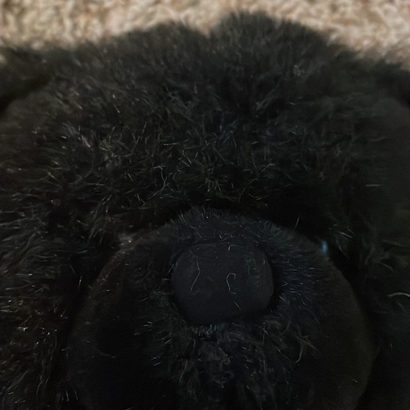 RARE Vintage Applause Black Bear Plush Teddy - Picture 3 of 6